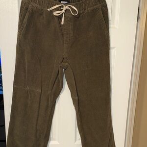 RSQ Men's Corduroy Pants - Khaki